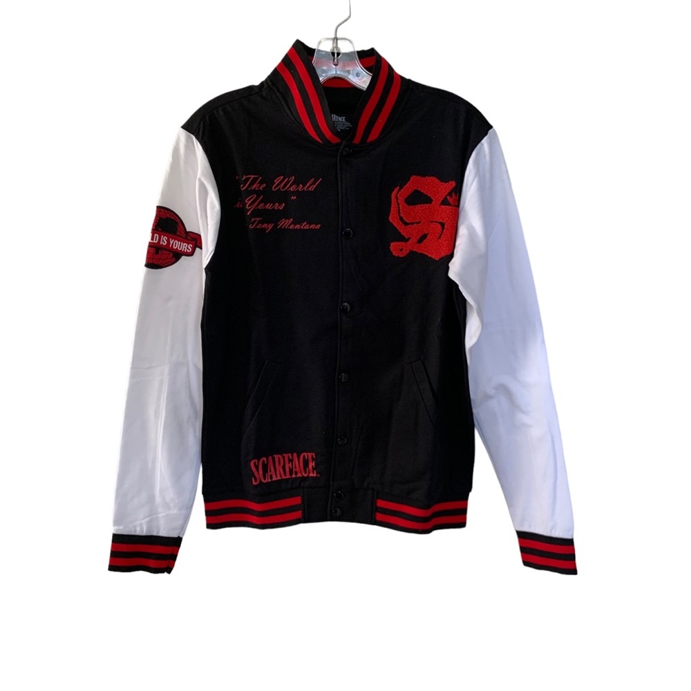 Vintage Scarface Tony Montana Al Pacino Limited Edition Varsity Jacket Men Small - Picture 3 of 14